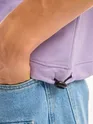 Lilac Tilted Patch Pocket Oversized T-shirt