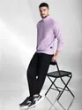 Lilac Turtle Neck Sweatshirt
