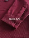 Maroon Diagonal Striped Shirt