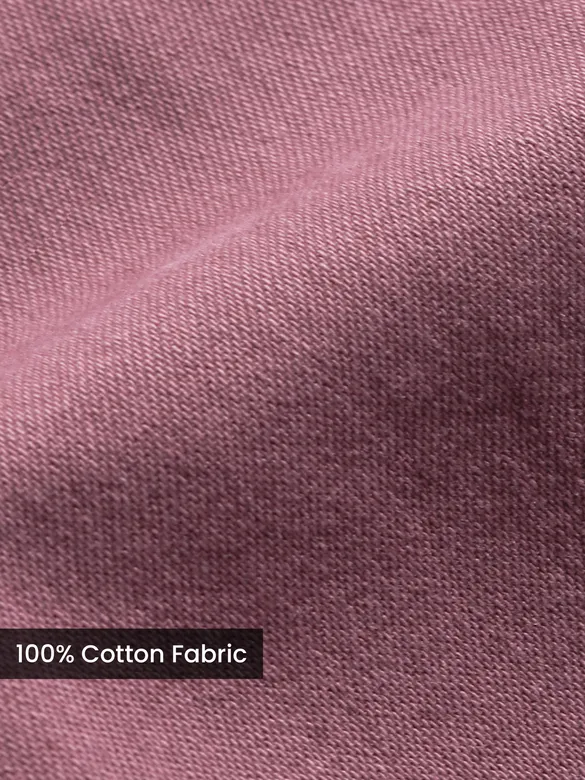 Mauve Overdyed Zipper Shacket