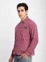 Mauve Pink Corduroy Shacket