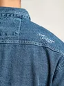 Mid-Blue Vintage Wash Denim Shirt