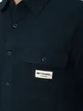 Navy Blue Double Yoke Overshirt