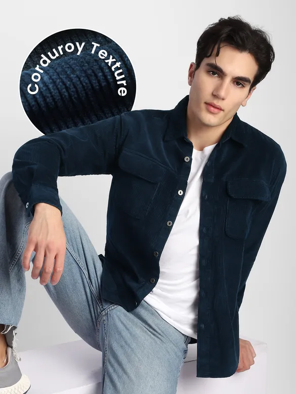 Buy men's casual corduroy shirts online at beyoung, 