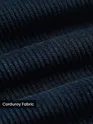 Navy Blue Flap Pocket Corduroy Shirt