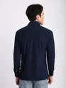 Navy Corduroy Dual Pocket Shirt
