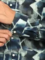 Navy Ethereal Printed Shirt