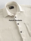 Off White Dual Pocket Cotton Shirt