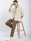 Off White Dual Pocket Cotton Shirt