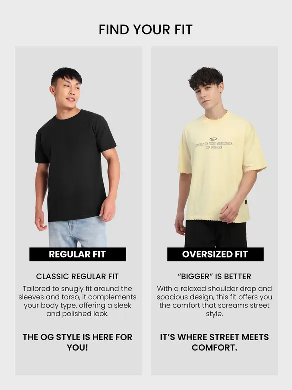 Off White Peace Printed Ribbed Edge Oversized T-Shirt