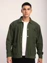 Olive Corduroy Shacket