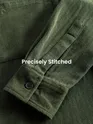 Olive Dual Pocket Cotton Shirt