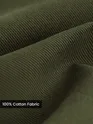 Olive Green Double Yoke Overshirt