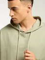 Pale Green Hooded Oversized T-Shirt