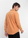 Pastel Orange Urban Shirt for Men