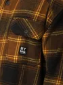 Peanut Brown Recycled Check Flannel Shirt