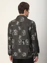 Peanut Brown Tribal Print Shacket