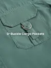 Persian Green D-Buckle Cargo Shirt