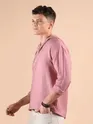 Pink Hooded Shirt
