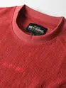 Red Cut and Sew Sweatshirt