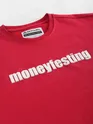Red Moneyfesting Oversized T-Shirt