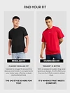 Red Pintuck Oversized T-shirt