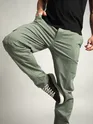 Sage Green Elasticated Cut and Sew Cargo Pants