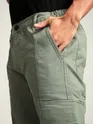Sage Green Elasticated Cut and Sew Cargo Pants