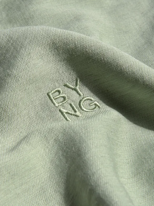Sage Green Hooded Shirt