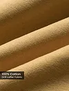 Sand Brown Cord Dobby Shirt For Men