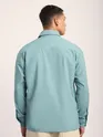 Sky Blue Baggy Pocketed Shirt