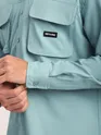 Sky Blue Baggy Pocketed Shirt