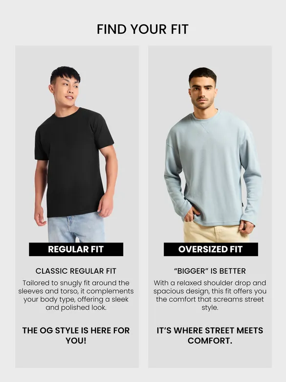 Sky Blue Waffle Texture Oversized T-shirt