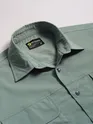 Space Grey Baggy Pocketed Shirt