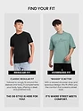 Teal Green Peace Printed Ribbed Edge Oversized T-Shirt