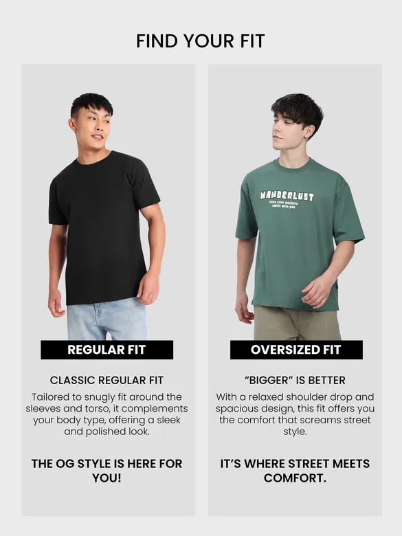 Teal Green Wanderlust Back Patch Oversized T-Shirt