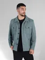 True Blue Textured Pocketed Jacket