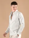 White Laser Cut Shirt