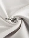 White Puff Printed Oversized T-shirt For Men