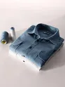 White Recycled Flannel Shirt