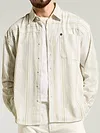 White Striped Cotton Shirt