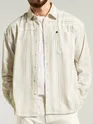 White Striped Cotton Shirt