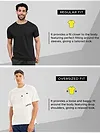 White Tilted Patch Pocket Oversized T-shirt