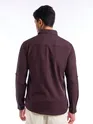 Wine Waffle Texture Shirt