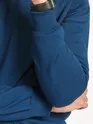 Plain Sea Blue Sweatshirt for Men