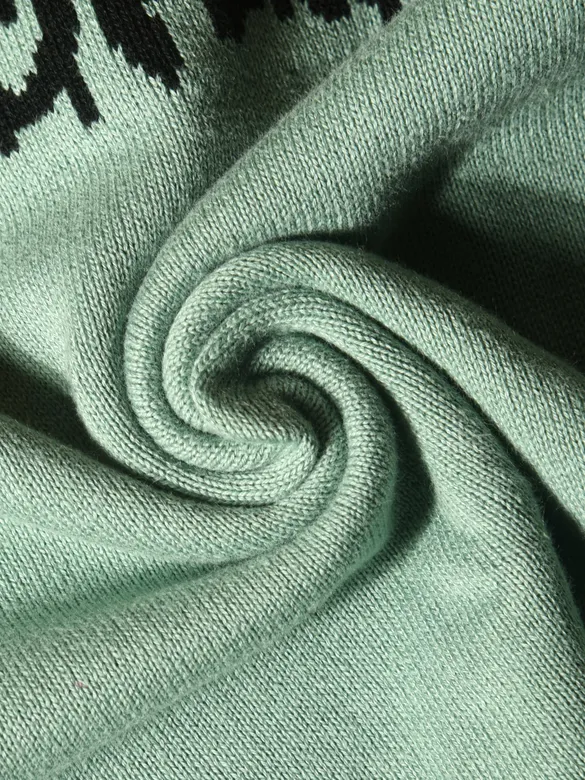 High Dopamine Flat Knit Sweater for Men
