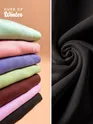 Solid Black Men Sweatshirts