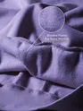 Solid Dark Purple Men Sweatshirts