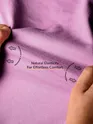 Solid Lilac Men Sweatshirts