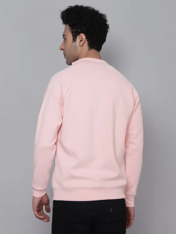 Baby Pink Scuba Jacket for Men